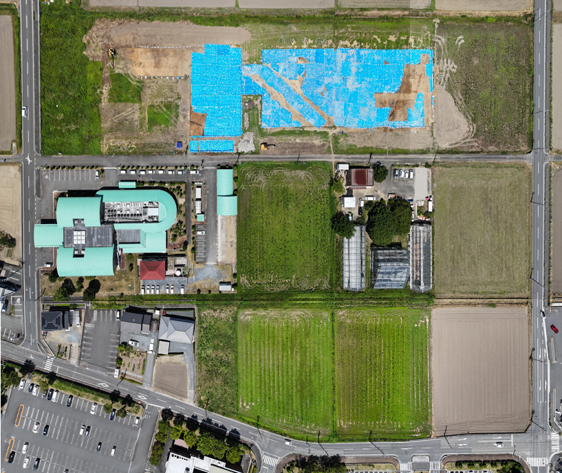 ８月空撮写真